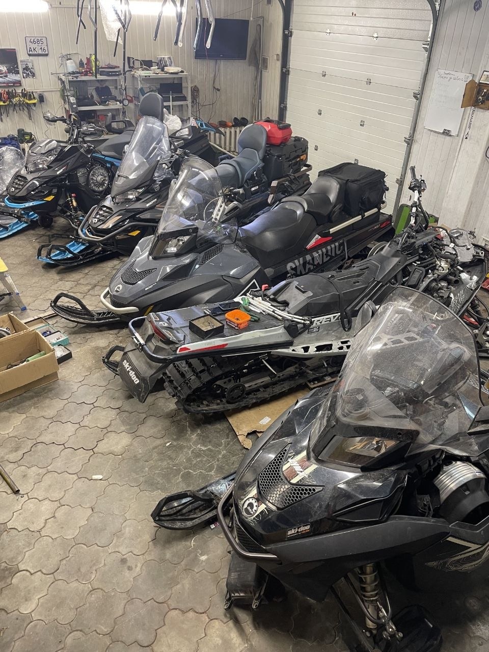 Снегоходы в сервисе MOTODOCTOR